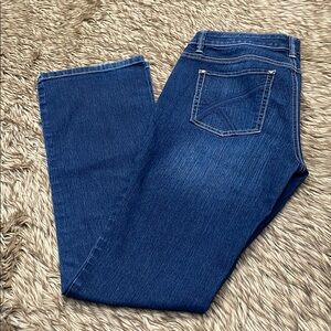 White House Black Market Blue Straight Leg Jeans